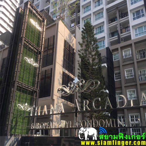เครื่องสเเกนลายนิ้วมือ บันทึกเวลาทำงาน ZKTeco รุ่น THAI 01