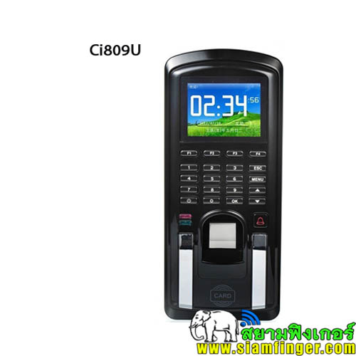 เครื่องสแกนลายนิ้วมือและควบคุมการเปิด-ปิด ประตู HIP รุ่น Ci 809 U
