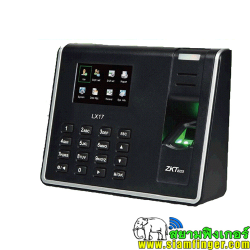 เครื่องสแกนลายนิ้วมือ ZKTeco รุ่น LX17