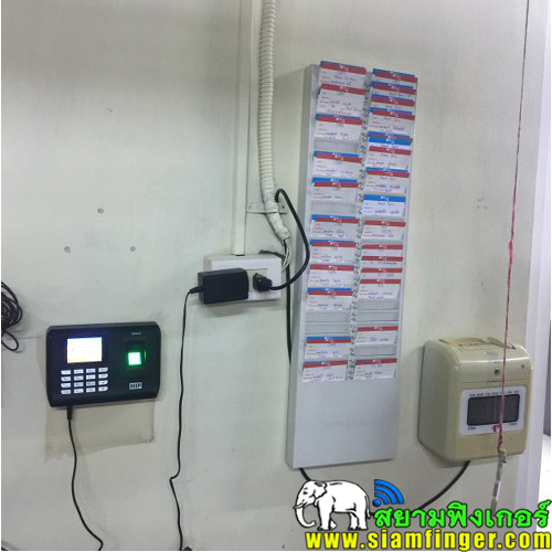 เครื่องสเเกนลายนิ้วมือ บันทึกเวลาทำงาน HIP รุ่นCMI681s