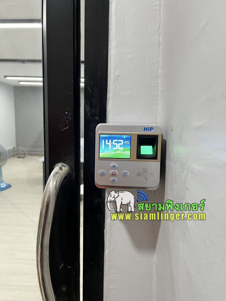 เครื่องสเเกนลายนิ้วมือควบคุมประตูHIPรุ่นCI805u